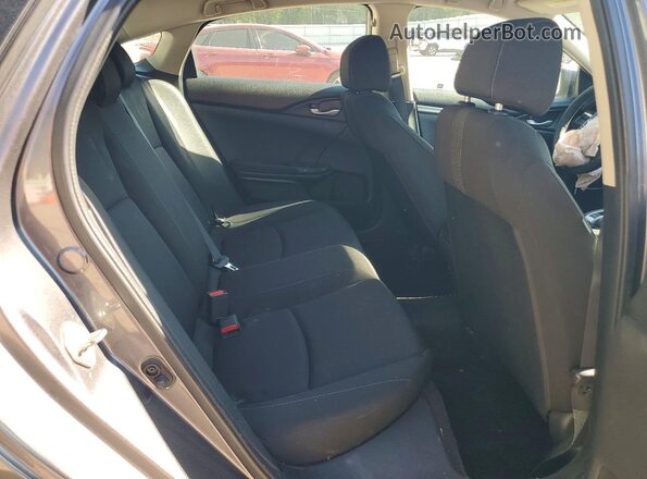 2HGFC2F53JH536066 2018 HONDA CIVIC Gray Widok tylnych siedzeń