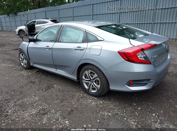 2HGFC2F53JH546581 2018 HONDA CIVIC Silver უკანა მარცხენა
