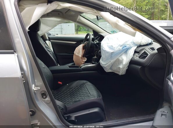 2HGFC2F53JH546581 2018 HONDA CIVIC Silver წინა სალონის ხედი