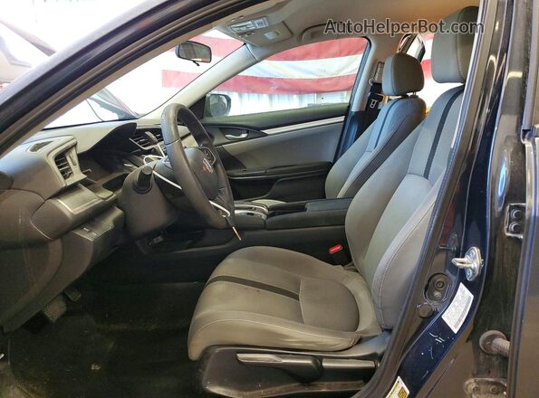 2HGFC2F53JH555359 2018 HONDA CIVIC Gray წინა სალონის ხედი