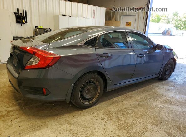2HGFC2F53JH555359 2018 HONDA CIVIC Gray უკანა მარჯვენა