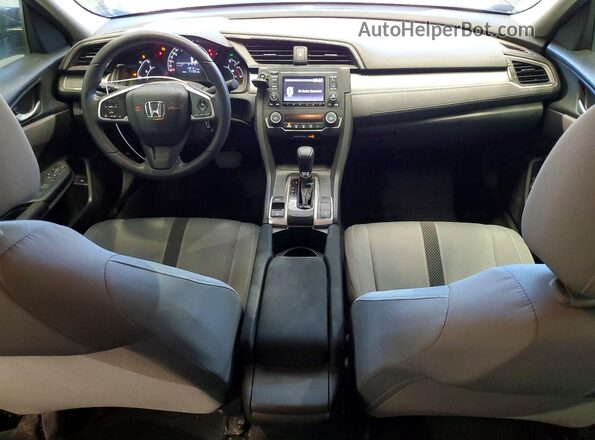 2HGFC2F53JH555359 2018 HONDA CIVIC Gray წინა პანელის ხედი
