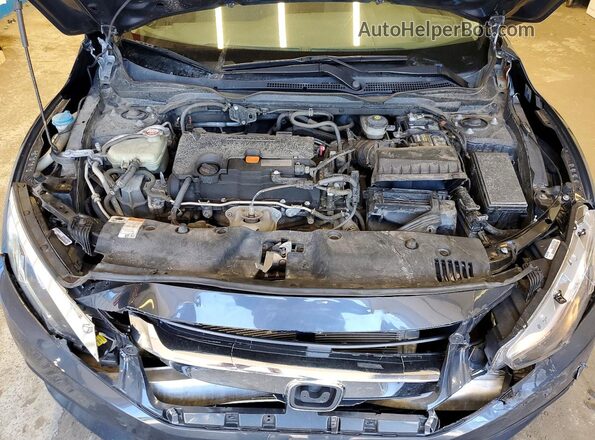 2HGFC2F53JH555359 2018 HONDA CIVIC Gray უკანა სალონის ხედი