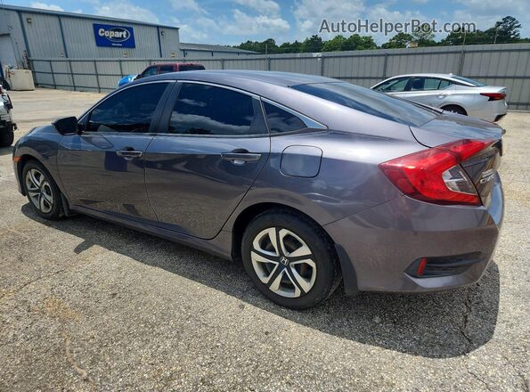 2HGFC2F53JH584893 2018 HONDA CIVIC Gray Rear left