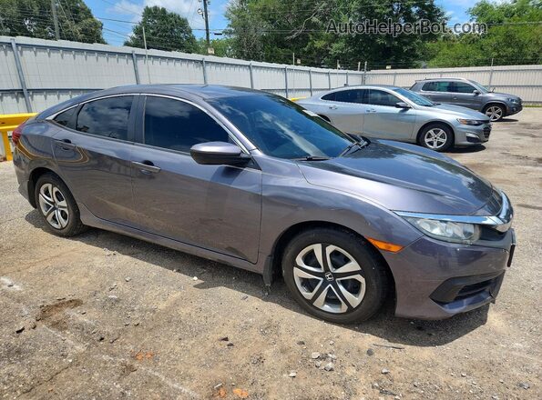 2HGFC2F53JH584893 2018 HONDA CIVIC Gray Front right
