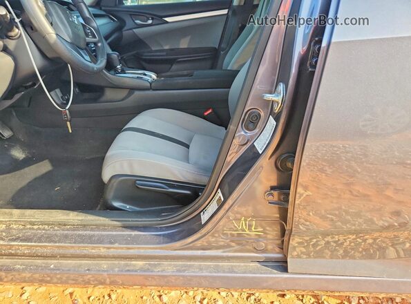 2HGFC2F53JH584893 2018 HONDA CIVIC Gray Engine compartment view