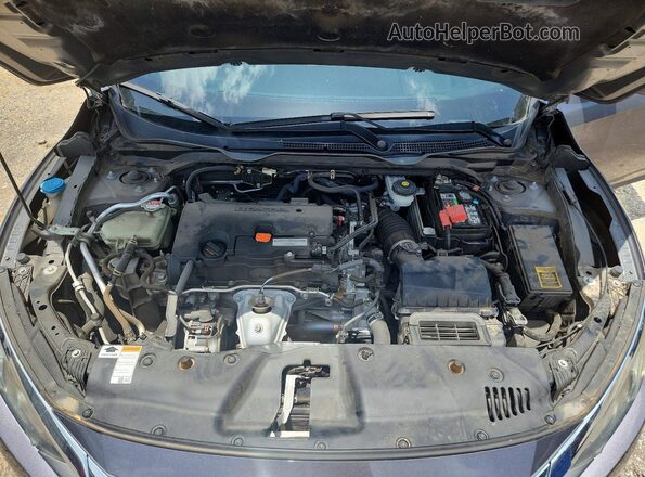 2HGFC2F53JH584893 2018 HONDA CIVIC Gray Rear interior view