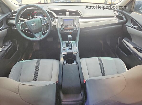 2HGFC2F53JH584893 2018 HONDA CIVIC Gray Dashboard view