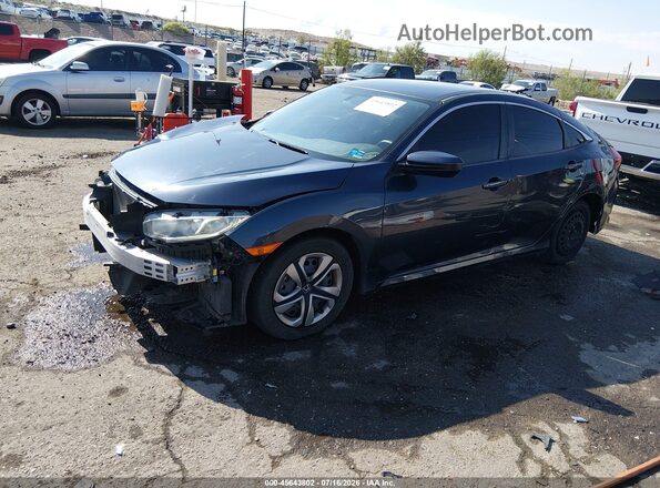 2HGFC2F53JH595781 2018 HONDA CIVIC Black Передня ліва чверть