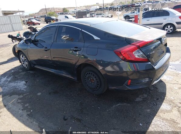 2HGFC2F53JH595781 2018 HONDA CIVIC Black Задня ліва чверть