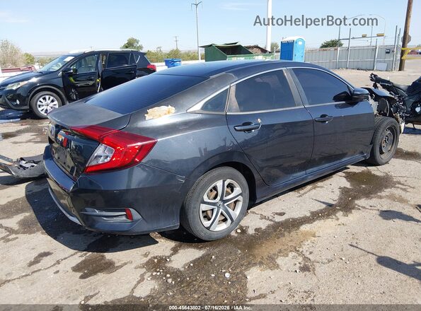 2HGFC2F53JH595781 2018 HONDA CIVIC Black Задня права чверть