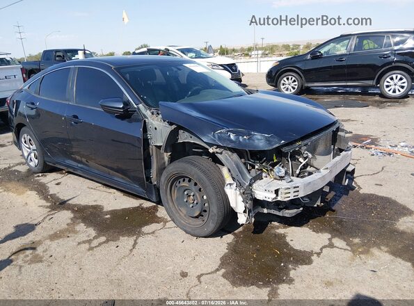 2HGFC2F53JH595781 2018 HONDA CIVIC Black Вид спереду