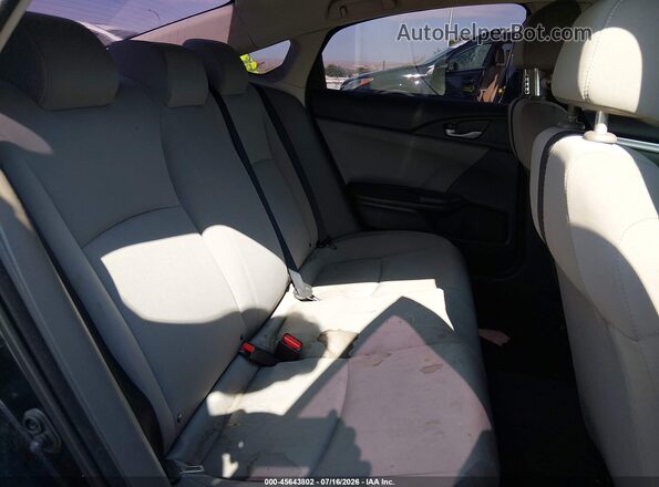 2HGFC2F53JH595781 2018 HONDA CIVIC Black Вид наклейки з VIN-кодом
