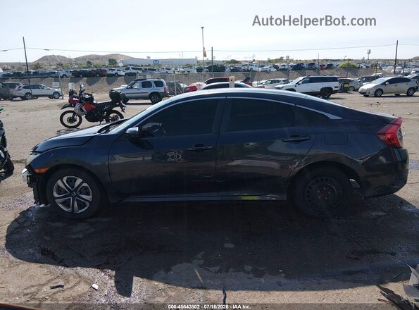 2HGFC2F53JH595781 2018 HONDA CIVIC Black Вид задньої частини салону