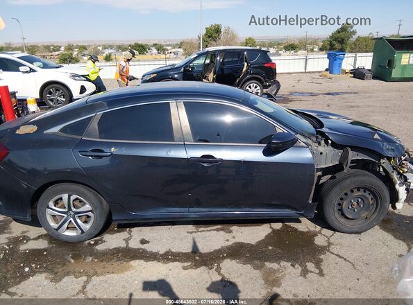2HGFC2F53JH595781 2018 HONDA CIVIC Black Вид щитка приладів