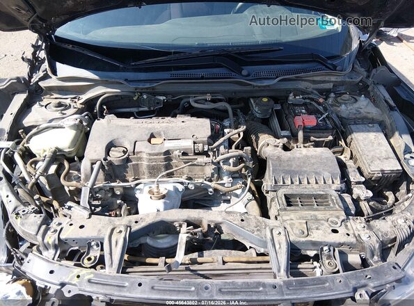 2HGFC2F53JH595781 2018 HONDA CIVIC Black Вид ззаду