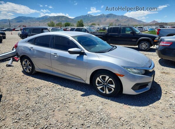 2HGFC2F53JH602101 2018 HONDA CIVIC Серебряный Передняя правая четверть