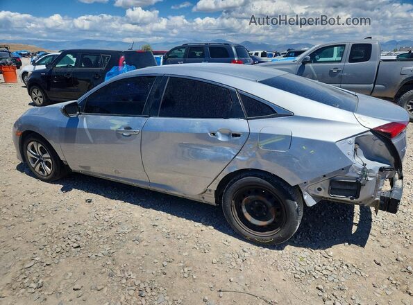 2HGFC2F53JH602101 2018 HONDA CIVIC Серебряный Задняя левая четверть