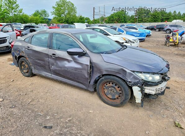 2HGFC2F54GH511511 2016 HONDA CIVIC Gray Przód prawy
