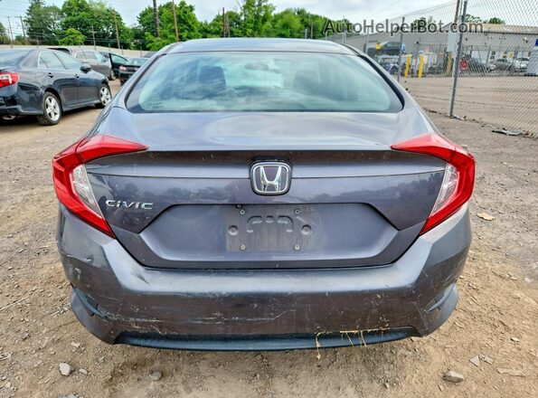2HGFC2F54GH511511 2016 HONDA CIVIC Gray Widok z tyłu