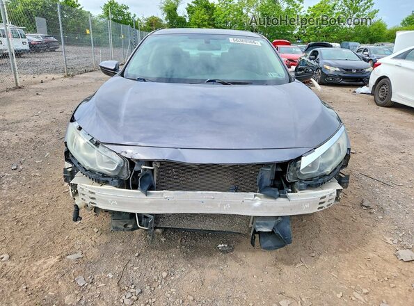 2HGFC2F54GH511511 2016 HONDA CIVIC Gray Widok z przodu