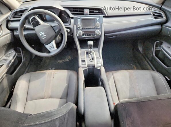 2HGFC2F54GH511511 2016 HONDA CIVIC Gray Widok deski rozdzielczej