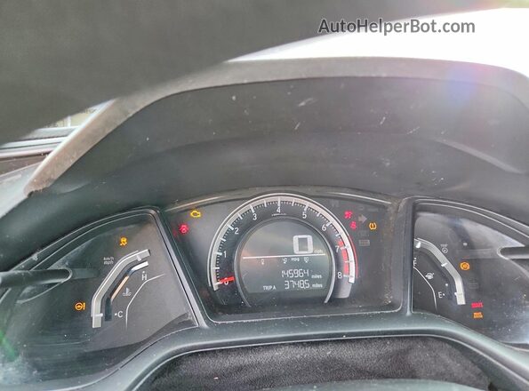 2HGFC2F54GH511511 2016 HONDA CIVIC Gray Widok zestawu wskaźników