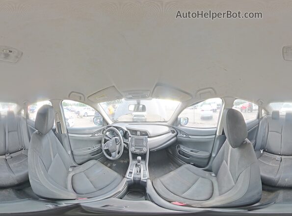2HGFC2F54GH511511 2016 HONDA CIVIC Gray Widok naklejki z numerem VIN