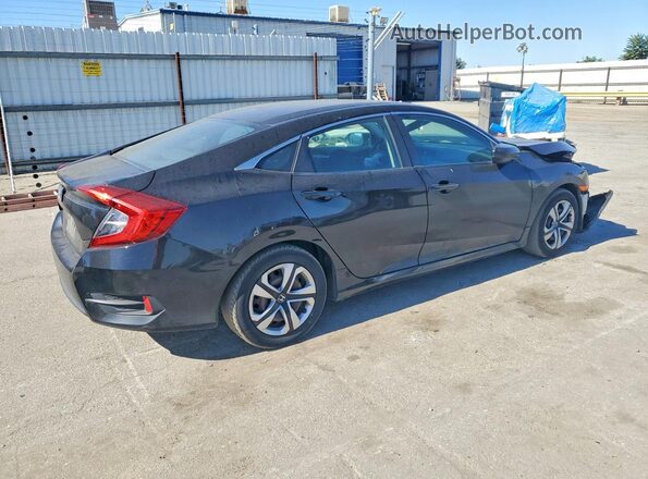 2HGFC2F54GH520371 2016 HONDA CIVIC Black Задня права чверть
