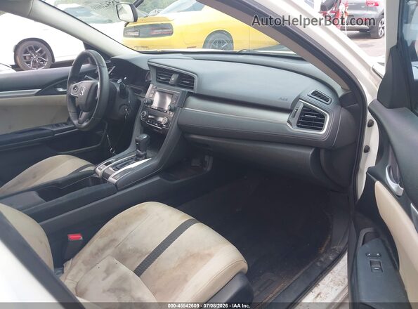 2HGFC2F54GH528759 2016 HONDA CIVIC White Front interior view