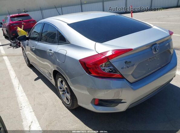 2HGFC2F54GH530365 2016 HONDA CIVIC Silver Հետևի ձախ