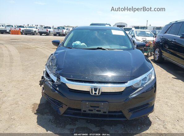 2HGFC2F54GH532651 2016 HONDA CIVIC Black Սարքավորումների վահանակի տեսք