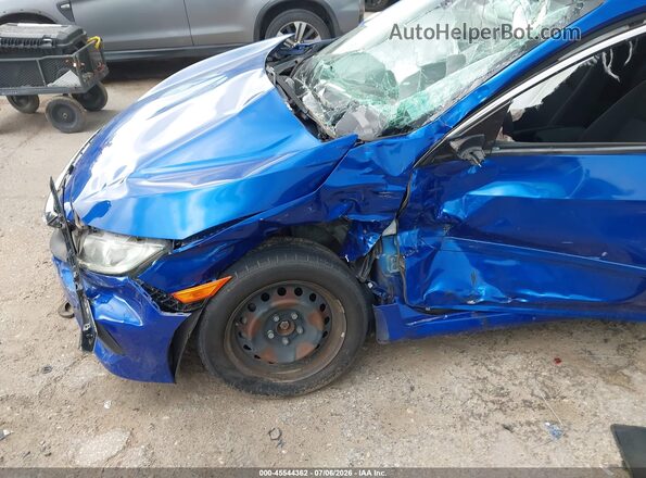 2HGFC2F54GH552124 2016 HONDA CIVIC Blue Вид спереду