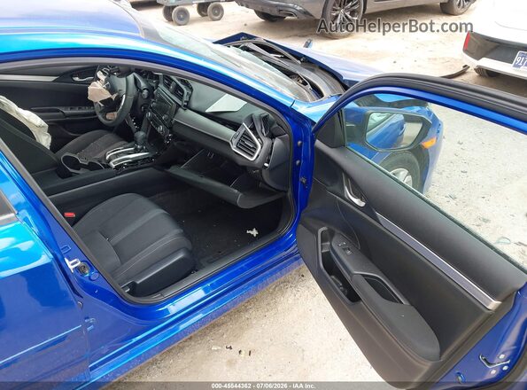 2HGFC2F54GH552124 2016 HONDA CIVIC Blue Вид салону спереду