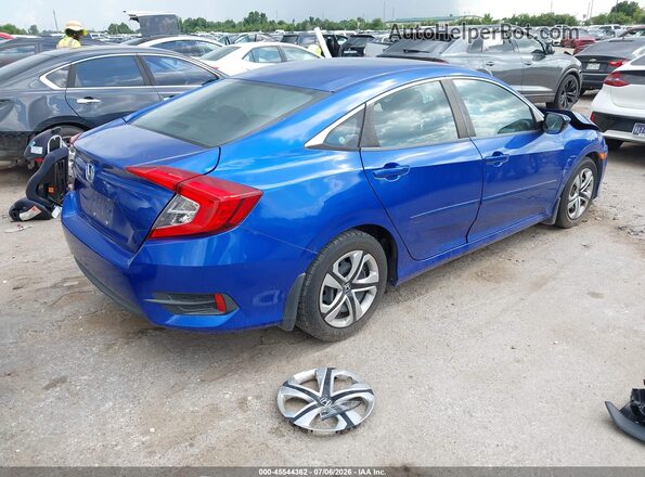 2HGFC2F54GH552124 2016 HONDA CIVIC Blue Задня права чверть