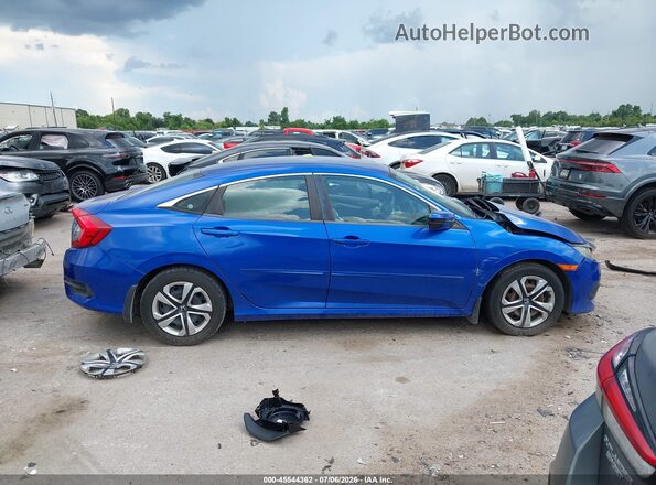 2HGFC2F54GH552124 2016 HONDA CIVIC Blue Вид задньої частини салону