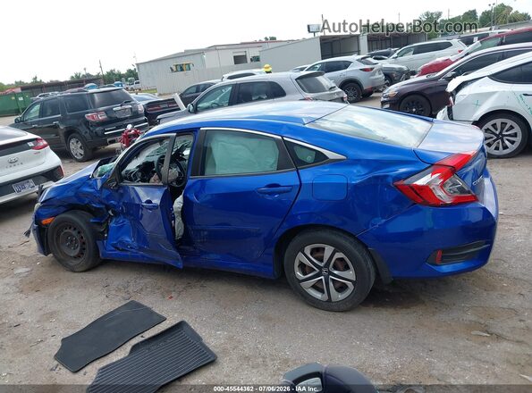 2HGFC2F54GH552124 2016 HONDA CIVIC Blue Панорамний вид салону 360°