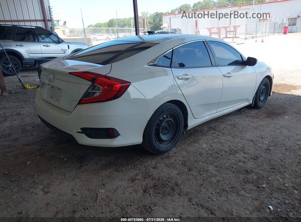 2HGFC2F54GH557131 2016 HONDA CIVIC White Задня права чверть
