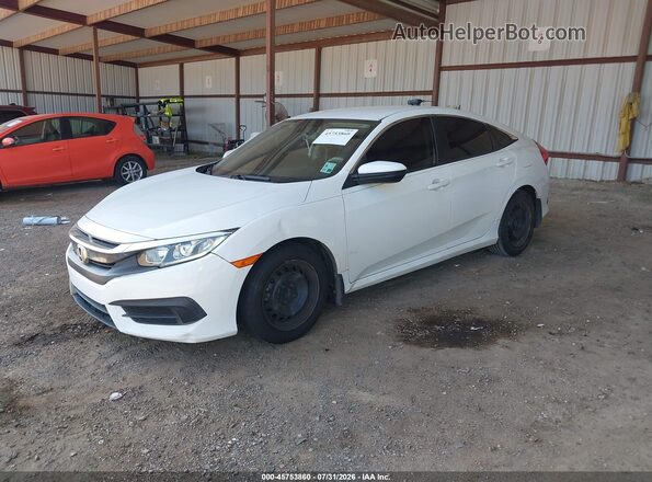 2HGFC2F54GH557131 2016 HONDA CIVIC White Передня ліва чверть