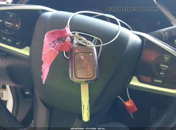 2HGFC2F54GH557131 2016 HONDA CIVIC White Вид панелі приладів