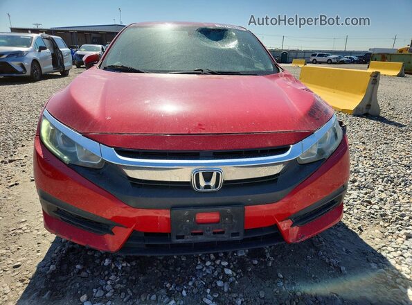 2HGFC2F54GH560269 2016 HONDA CIVIC Red Front view
