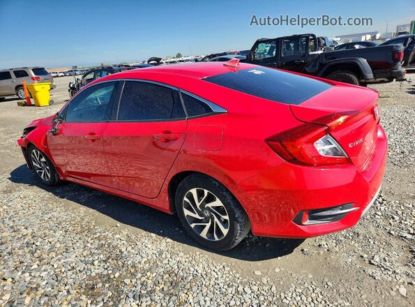2HGFC2F54GH560269 2016 HONDA CIVIC Red Rear left