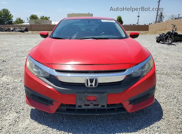 2HGFC2F54GH562829 2016 HONDA CIVIC Red წინა ხედი