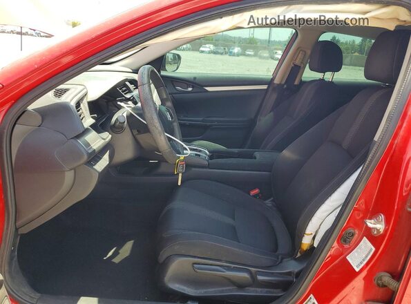 2HGFC2F54GH562829 2016 HONDA CIVIC Red წინა სალონის ხედი