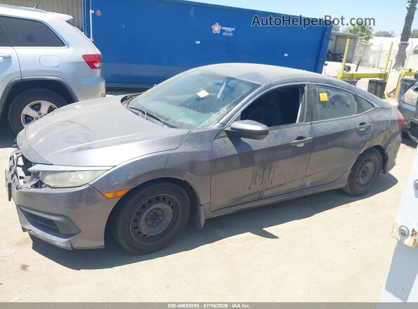 2HGFC2F54GH572549 2016 HONDA CIVIC Gray Панорамний вид салону 360°