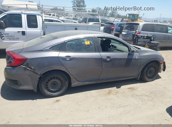 2HGFC2F54GH572549 2016 HONDA CIVIC Gray Вид задньої частини салону