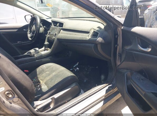2HGFC2F54GH572549 2016 HONDA CIVIC Gray Вид салону спереду