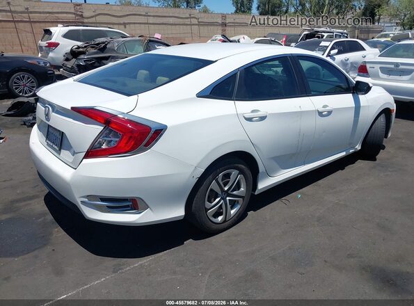 2HGFC2F54GH576763 2016 HONDA CIVIC White Задня права чверть