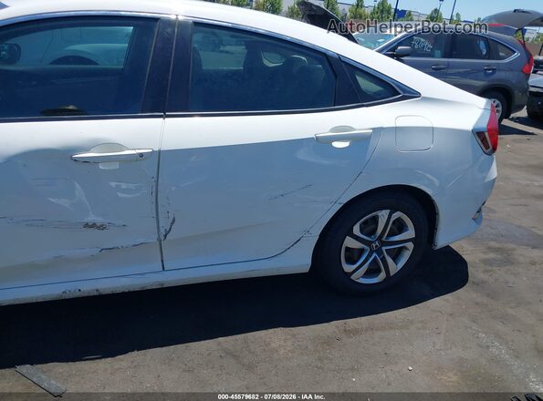 2HGFC2F54GH576763 2016 HONDA CIVIC White Вид щитка приладів