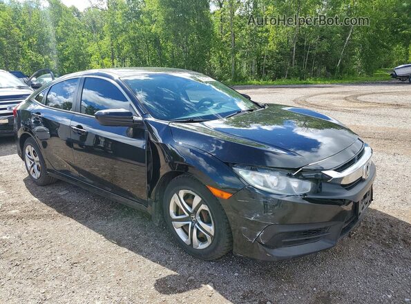 2HGFC2F54HH024679 2017 HONDA CIVIC Black წინა მარჯვენა